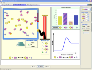 chemical reaction simulator online